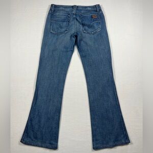 Joes Jeans Rocker Fit Medium Wash Flare Denim Womens Size 26